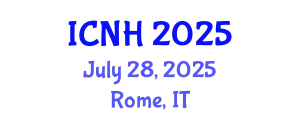 International Conference on Nursing and Healthcare (ICNH) July 28, 2025 - Rome, Italy