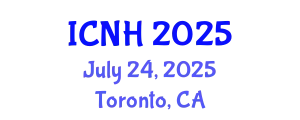International Conference on Nursing and Healthcare (ICNH) July 24, 2025 - Toronto, Canada