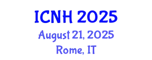 International Conference on Nursing and Healthcare (ICNH) August 21, 2025 - Rome, Italy
