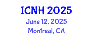 International Conference on Nursing and Healthcare (ICNH) June 12, 2025 - Montreal, Canada