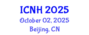 International Conference on Nursing and Healthcare (ICNH) October 02, 2025 - Beijing, China