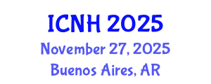 International Conference on Nursing and Healthcare (ICNH) November 27, 2025 - Buenos Aires, Argentina