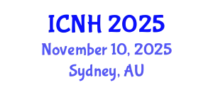 International Conference on Nursing and Healthcare (ICNH) November 10, 2025 - Sydney, Australia