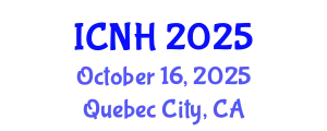 International Conference on Nursing and Healthcare (ICNH) October 16, 2025 - Quebec City, Canada