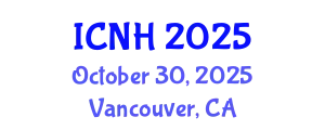 International Conference on Nursing and Healthcare (ICNH) October 30, 2025 - Vancouver, Canada