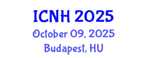 International Conference on Nursing and Healthcare (ICNH) October 09, 2025 - Budapest, Hungary
