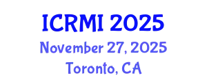 International Conference on Radiology and Medical Imaging (ICRMI) November 27, 2025 - Toronto, Canada