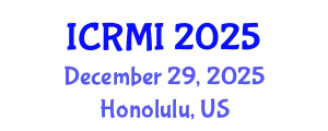 International Conference on Radiology and Medical Imaging (ICRMI) December 29, 2025 - Honolulu, United States