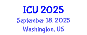 International Conference on Ultrasonics (ICU) September 18, 2025 - Washington, United States