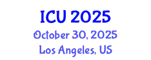International Conference on Ultrasonics (ICU) October 30, 2025 - Los Angeles, United States
