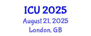 International Conference on Ultrasonics (ICU) August 21, 2025 - London, United Kingdom