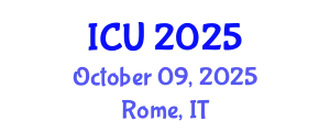 International Conference on Ultrasonics (ICU) October 09, 2025 - Rome, Italy