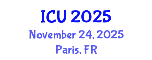 International Conference on Ultrasonics (ICU) November 24, 2025 - Paris, France