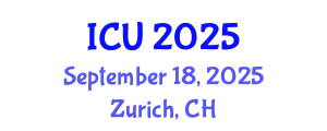 International Conference on Ultrasonics (ICU) September 18, 2025 - Zurich, Switzerland