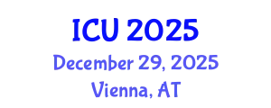 International Conference on Ultrasonics (ICU) December 29, 2025 - Vienna, Austria