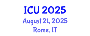 International Conference on Ultrasonics (ICU) August 21, 2025 - Rome, Italy