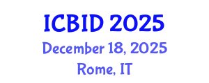 International Conference on Bacteriology and Infectious Diseases (ICBID) December 18, 2025 - Rome, Italy
