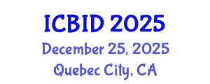 International Conference on Bacteriology and Infectious Diseases (ICBID) December 25, 2025 - Quebec City, Canada