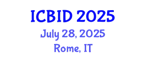 International Conference on Bacteriology and Infectious Diseases (ICBID) July 28, 2025 - Rome, Italy