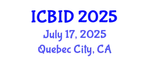 International Conference on Bacteriology and Infectious Diseases (ICBID) July 17, 2025 - Quebec City, Canada