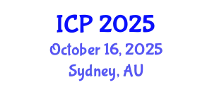 International Conference on Pathology (ICP) October 16, 2025 - Sydney, Australia