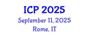 International Conference on Pathology (ICP) September 11, 2025 - Rome, Italy