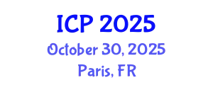 International Conference on Pathology (ICP) October 30, 2025 - Paris, France