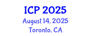 International Conference on Pathology (ICP) August 14, 2025 - Toronto, Canada