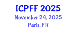 International Conference on Probiotics and Functional Foods (ICPFF) November 24, 2025 - Paris, France