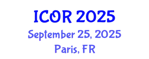International Conference on Orthopedics and Rheumatology (ICOR) September 25, 2025 - Paris, France