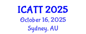 International Conference on Addiction Treatment and Therapy (ICATT) October 16, 2025 - Sydney, Australia