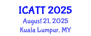 International Conference on Addiction Treatment and Therapy (ICATT) August 21, 2025 - Kuala Lumpur, Malaysia