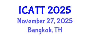 International Conference on Addiction Treatment and Therapy (ICATT) November 27, 2025 - Bangkok, Thailand
