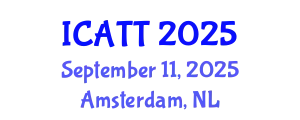 International Conference on Addiction Treatment and Therapy (ICATT) September 11, 2025 - Amsterdam, Netherlands
