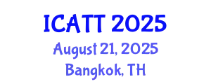 International Conference on Addiction Treatment and Therapy (ICATT) August 21, 2025 - Bangkok, Thailand