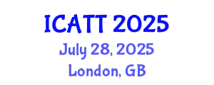 International Conference on Addiction Treatment and Therapy (ICATT) July 28, 2025 - London, United Kingdom