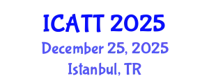 International Conference on Addiction Treatment and Therapy (ICATT) December 25, 2025 - Istanbul, Turkey