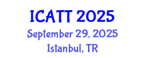 International Conference on Addiction Treatment and Therapy (ICATT) September 29, 2025 - Istanbul, Turkey