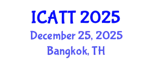 International Conference on Addiction Treatment and Therapy (ICATT) December 25, 2025 - Bangkok, Thailand