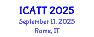 International Conference on Addiction Treatment and Therapy (ICATT) September 11, 2025 - Rome, Italy