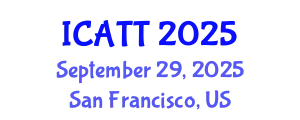 International Conference on Addiction Treatment and Therapy (ICATT) September 29, 2025 - San Francisco, United States