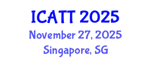 International Conference on Addiction Treatment and Therapy (ICATT) November 27, 2025 - Singapore, Singapore