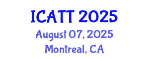 International Conference on Addiction Treatment and Therapy (ICATT) August 07, 2025 - Montreal, Canada