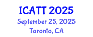 International Conference on Addiction Treatment and Therapy (ICATT) September 25, 2025 - Toronto, Canada