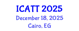 International Conference on Addiction Treatment and Therapy (ICATT) December 18, 2025 - Cairo, Egypt