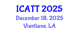 International Conference on Addiction Treatment and Therapy (ICATT) December 18, 2025 - Vientiane, Laos
