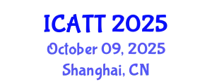 International Conference on Addiction Treatment and Therapy (ICATT) October 09, 2025 - Shanghai, China