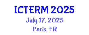 International Conference on Tissue Engineering and Regenerative Medicine (ICTERM) July 17, 2025 - Paris, France