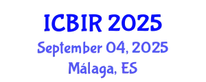 International Conference on Biomedical and Interdisciplinary Research (ICBIR) September 04, 2025 - Málaga, Spain