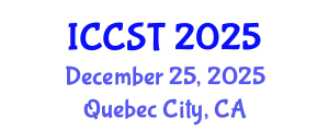 International Conference on Cancer Science and Therapy (ICCST) December 25, 2025 - Quebec City, Canada